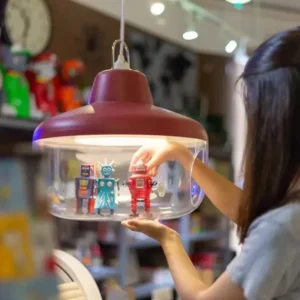 Mordern Glass LED Pendant Lights House Lovely Home Deco Children Gift Living Room Bedroom Hanging Light Suspension Luminaires